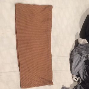 FOREVER 21 knitted tan bandeau
